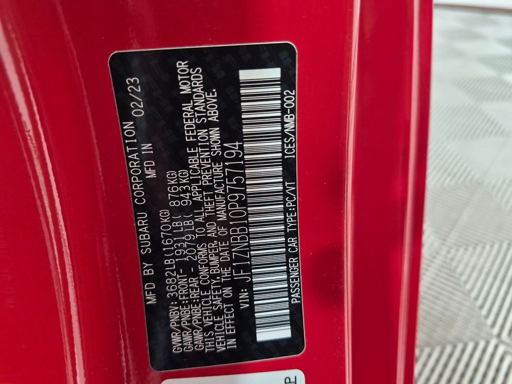 2023 Toyota GR86 Base