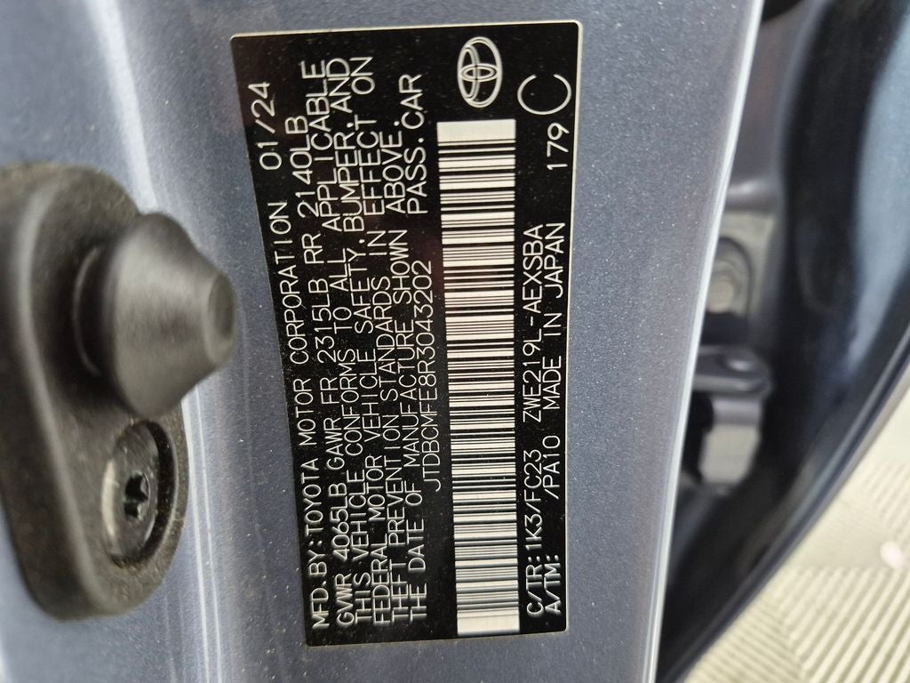2024 Toyota Corolla Hybrid SE