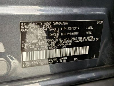 2021 Toyota Venza XLE XLE