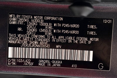 2022 Toyota 4RUNNER Limited