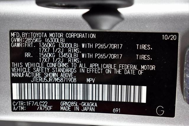 2021 Toyota 4RUNNER TRD Off-Road Premium