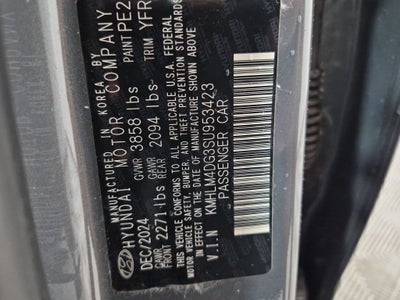 2025 Hyundai Elantra SEL Sport