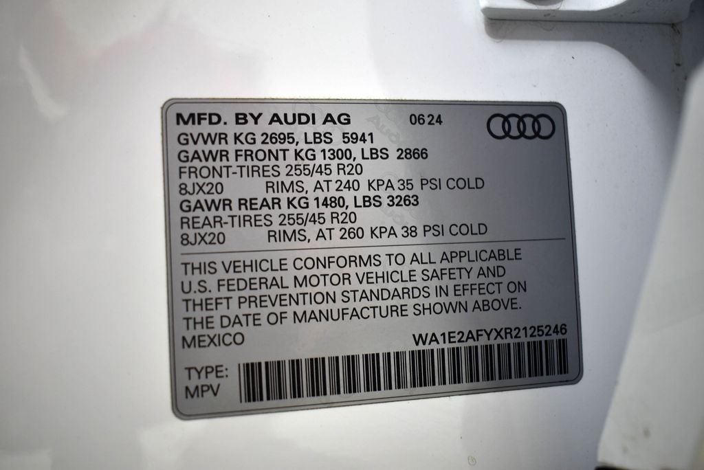 2024 Audi Q5 e 55 Premium Plus S Line