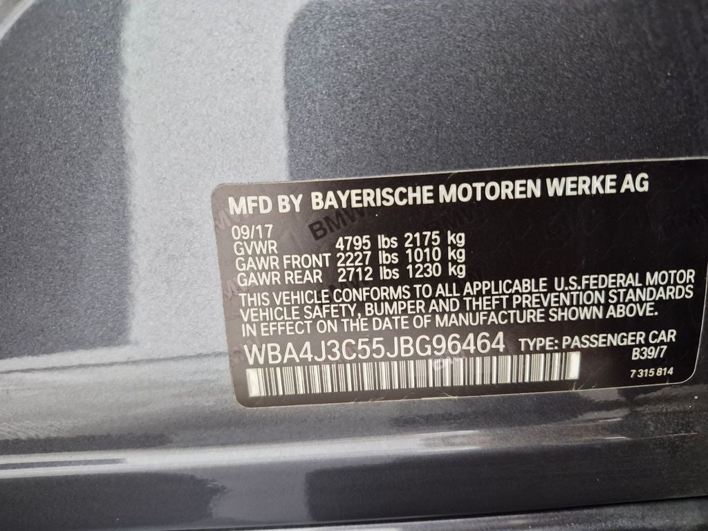 2018 BMW 430i 430i xDrive Gran Coupe