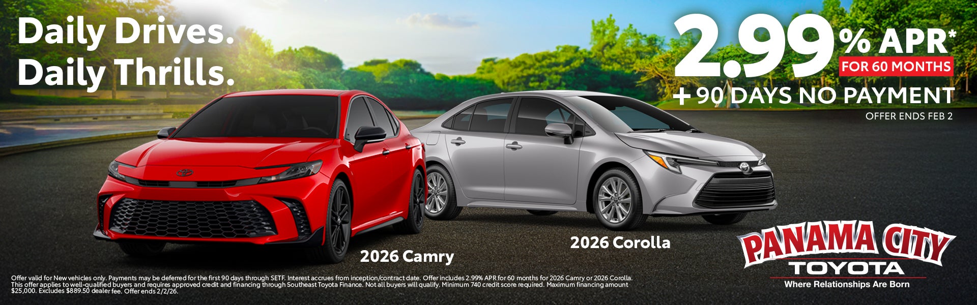 Great deals on 2026 Toyotas