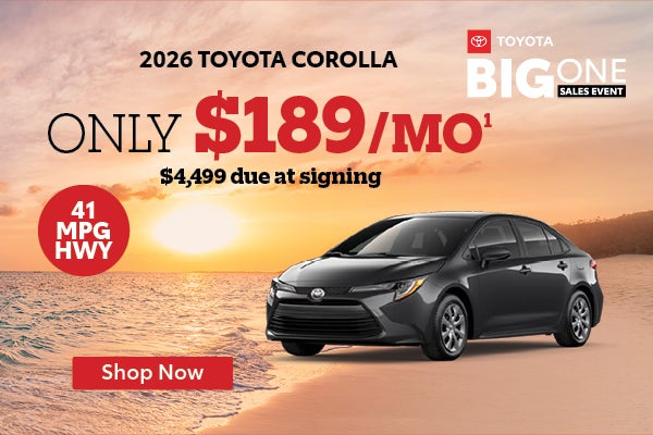 2026 Toyota Corolla Panama City Beach